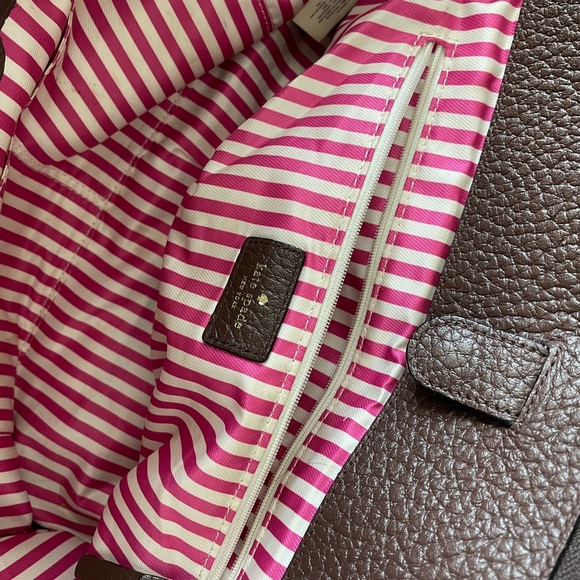 Brown Leather Kate Spade Purse - Picture 3 of 5